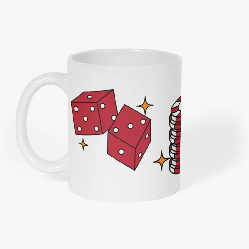 Gambling Pieces Mug