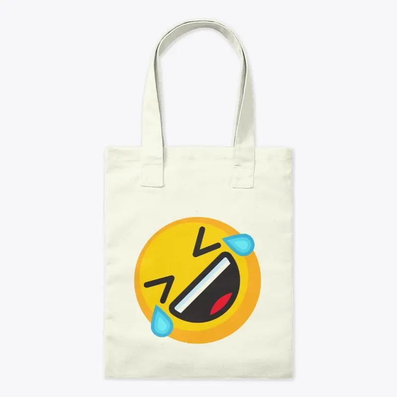 Emoji Laughing Tote bag