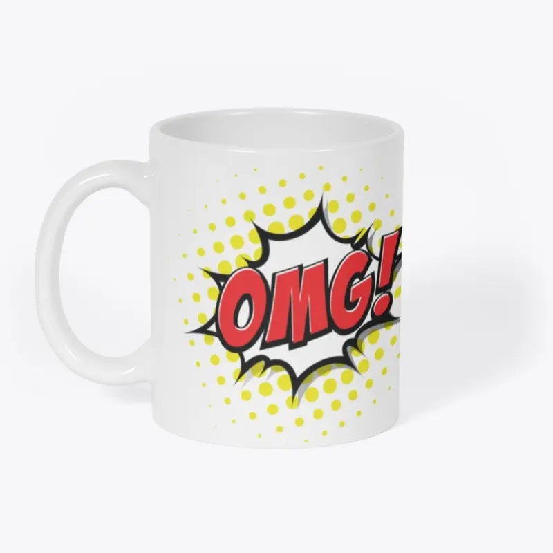 OMG! Comic Mug