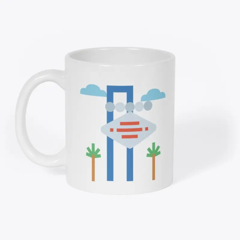 Las Vegas Sign Graphic Mug