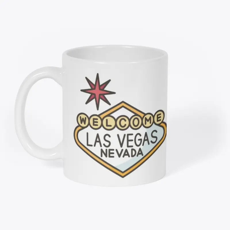 Welcome Las Vegas Sign Mug