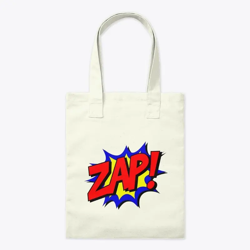 ZAP! Comic Tote Bag