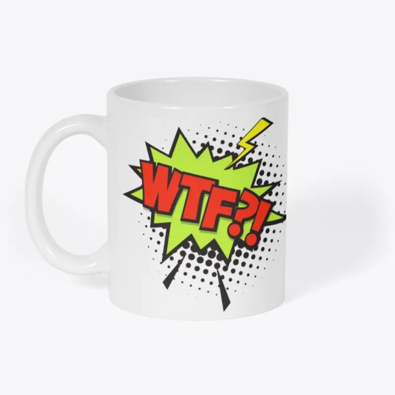 WTF?! Comic Mug