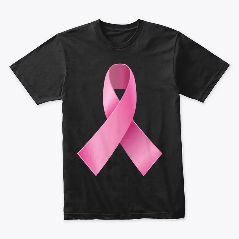 Cancer Awareness Pink Ribbon T Shirt